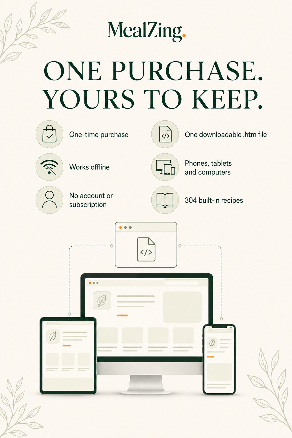 MealZing — Ultimate Offline Budget Meal Planner with 300+ Recipes