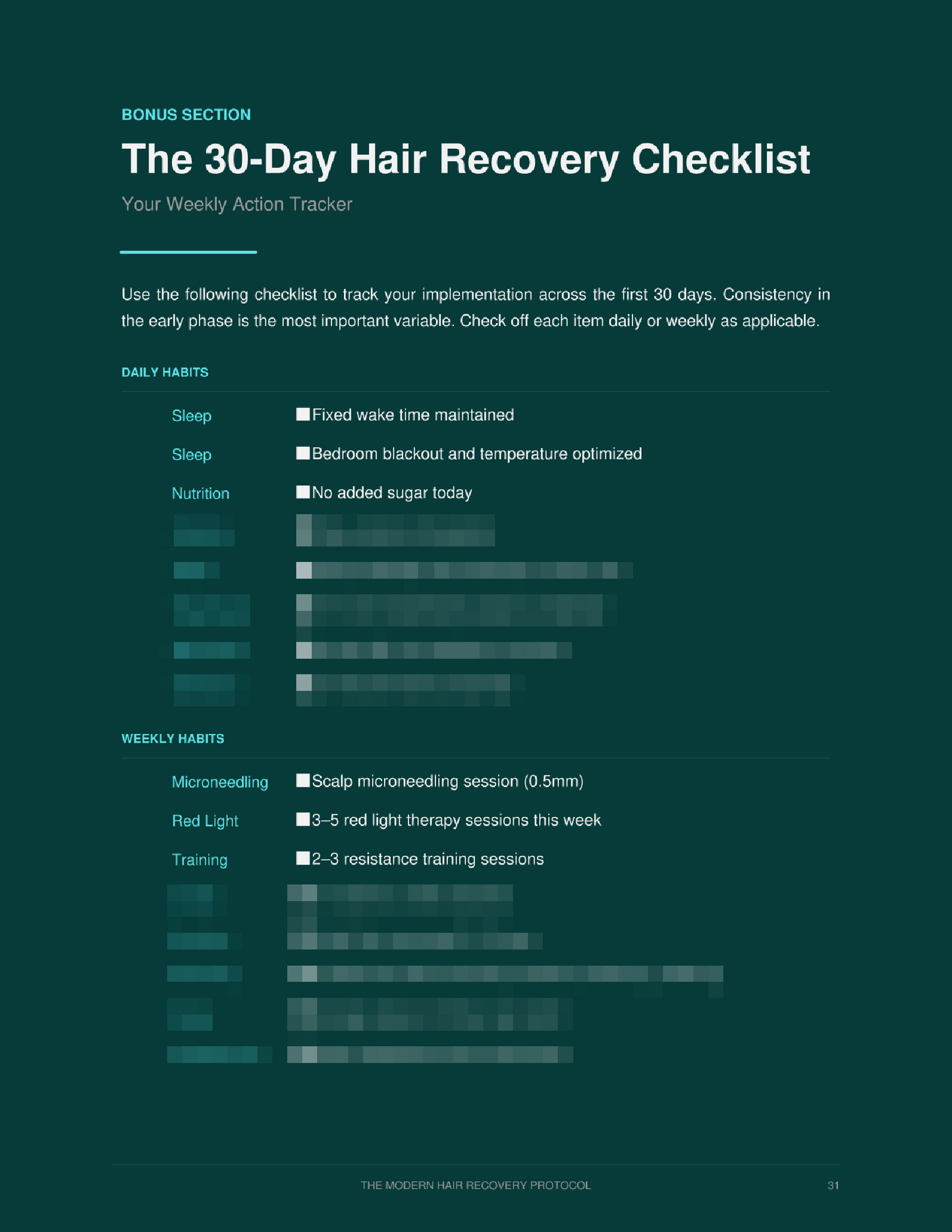 The Modern Hair Recovery Protocol